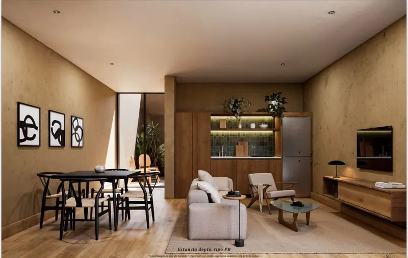 Departamento en venta en Observatorio 1 Recámaras